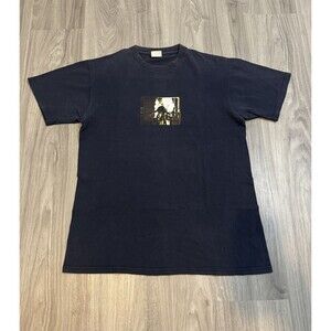 Supreme 1999 Navy SSUR 'Man on Fire Tee' Rare Vintage Supreme Medium